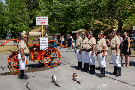 Gasilci starodobniki PGD Studeno foto Simon Avsec